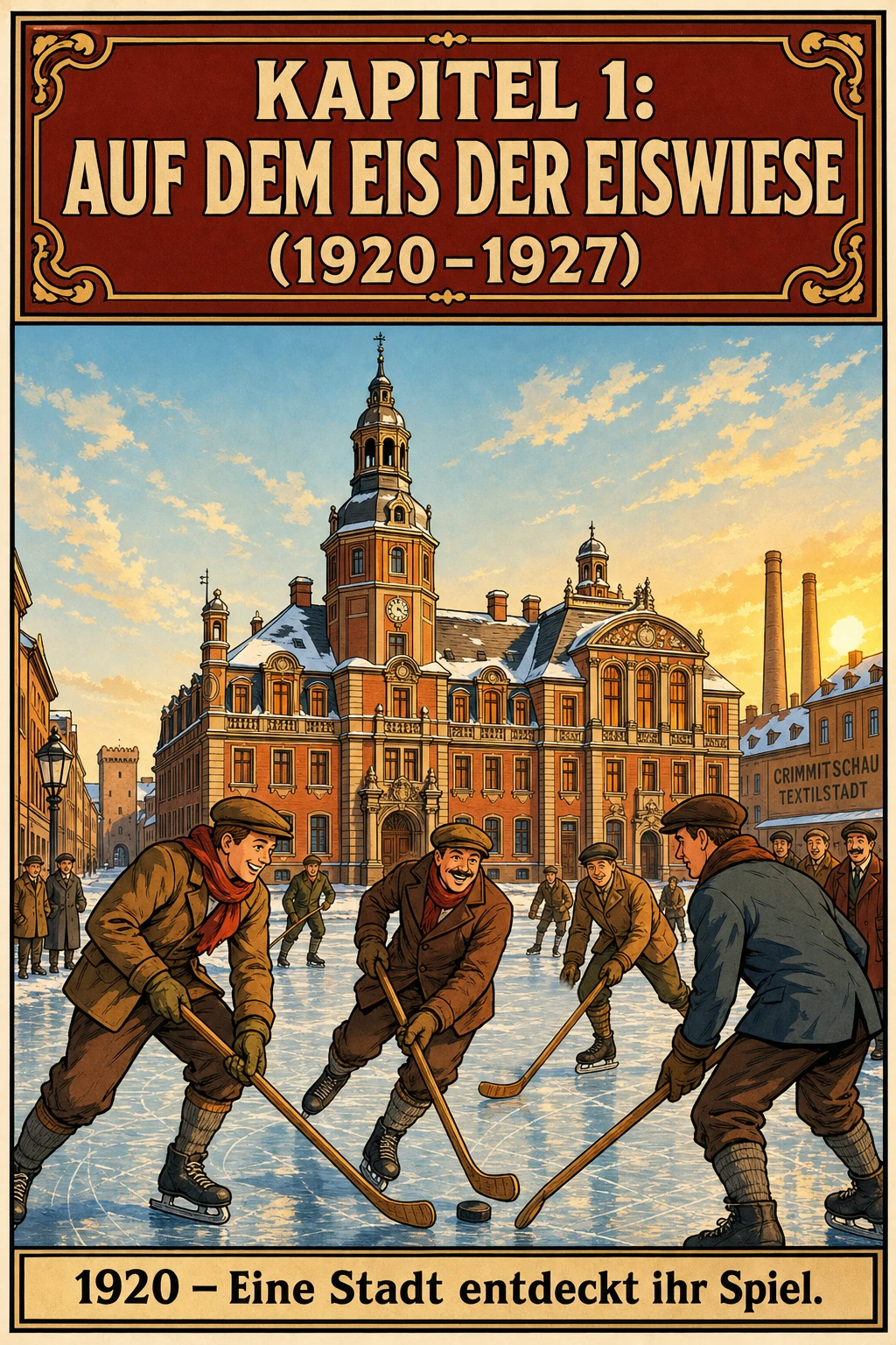 Kapitel 1 Cover – Auf dem Eis der Eiswiese